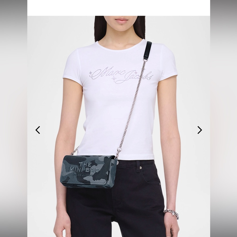 Marc Jacobs Blue Belt Bag with Camouflage Design - Picture 2 of 9